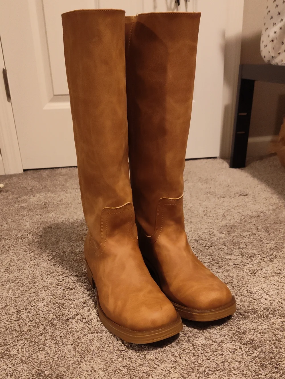 Steve Madden Riggs Boots Millena Tan